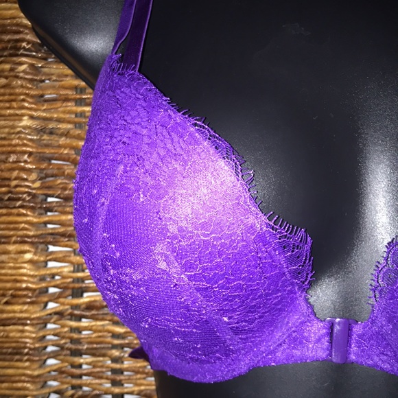 Purple Push Up Bra - Picture 3 of 11